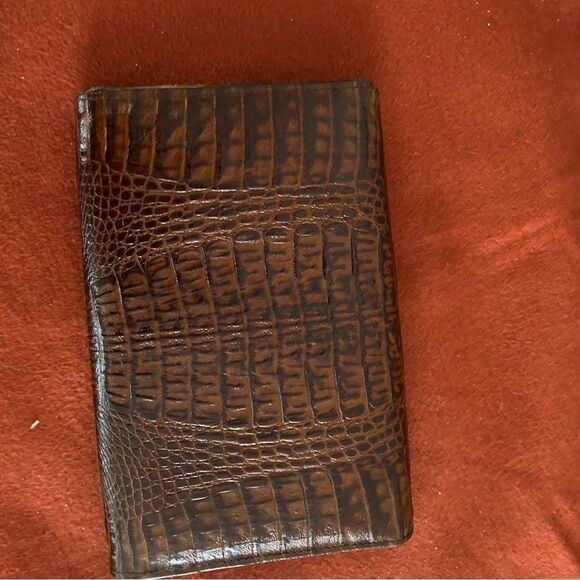 VEARI VEGAS NIGHTS ALLIGATOR WALLETS CLUTCH NEW - Picture 5 of 11